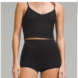 Lululemon Align Cropped Cami tank top - black size 6